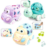 Load image into Gallery viewer, Soft Rubber Push &amp; Go Car Toy for 6-12 Month Infants, Friction Truck
