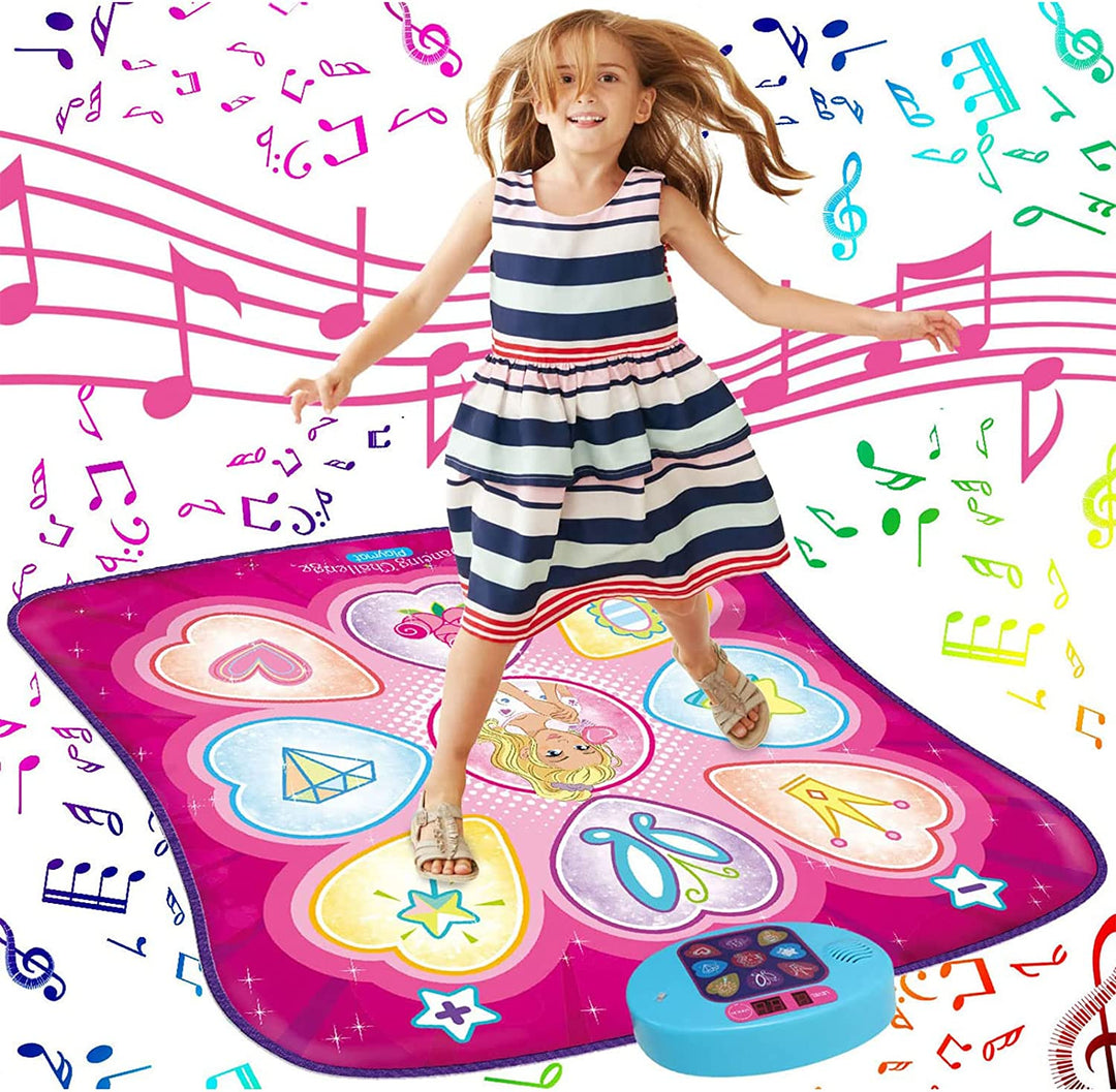 Dance Mat - Dance Mixer Rhythm Step Play Mat - Dance Game Toy