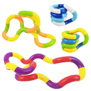 Tangle Fidget Toy Rainbow Circle Stress Relief Autism