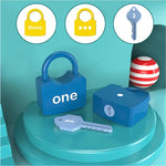 Load image into Gallery viewer, Lock &amp; Key Pairing Toy Set
