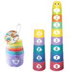 Load image into Gallery viewer, Kid Brain Response Battle Fold Cup Speed Stack Game Toy
