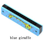 Load image into Gallery viewer, Wooden Harmonica Toy for Kids – Music &amp; Learning Fun
