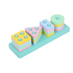 Load image into Gallery viewer, Montessori 5-in-1 Wooden Sorting &amp; Matching Toy for Kids
