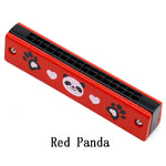 Load image into Gallery viewer, Wooden Harmonica Toy for Kids – Music &amp; Learning Fun
