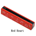 Load image into Gallery viewer, Wooden Harmonica Toy for Kids – Music &amp; Learning Fun
