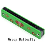Load image into Gallery viewer, Wooden Harmonica Toy for Kids – Music &amp; Learning Fun
