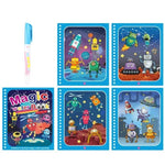 Load image into Gallery viewer, Magic Water Coloring Book with Pen for Kids Ages 2–4
