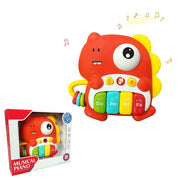 Kids Piano Toy with Lights, Animal Sounds & Music Fun