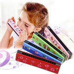 Load image into Gallery viewer, Wooden Harmonica Toy for Kids – Music &amp; Learning Fun

