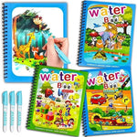 Load image into Gallery viewer, Magic Water Coloring Book with Pen for Kids Ages 2–4
