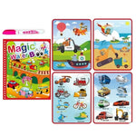 Load image into Gallery viewer, Magic Water Coloring Book with Pen for Kids Ages 2–4
