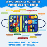 Load image into Gallery viewer, Montessori Busy Board Toy for Toddlers - Sensory Learning
