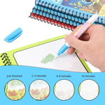 Load image into Gallery viewer, Magic Water Coloring Book with Pen for Kids Ages 2–4
