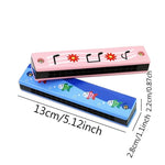 Load image into Gallery viewer, Wooden Harmonica Toy for Kids – Music &amp; Learning Fun
