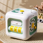 Load image into Gallery viewer, Montessori Sensory Baby Cube Toy – 6-in-1 Learning Board
