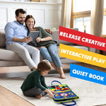 Load image into Gallery viewer, Montessori Busy Board Toy for Toddlers - Sensory Learning
