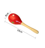 Load image into Gallery viewer, Montessori Wooden Baby Rattle Musical Toy - Colorful Shaker
