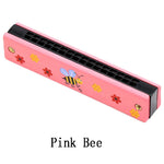 Load image into Gallery viewer, Wooden Harmonica Toy for Kids – Music &amp; Learning Fun
