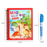 Load image into Gallery viewer, Magic Water Coloring Book with Pen for Kids Ages 2–4
