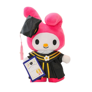 Graduation Plush 35cm Cinnamoroll Kuromi Hello Kitty Toy