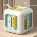 Load image into Gallery viewer, Montessori Sensory Baby Cube Toy – 6-in-1 Learning Board
