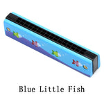 Load image into Gallery viewer, Wooden Harmonica Toy for Kids – Music &amp; Learning Fun
